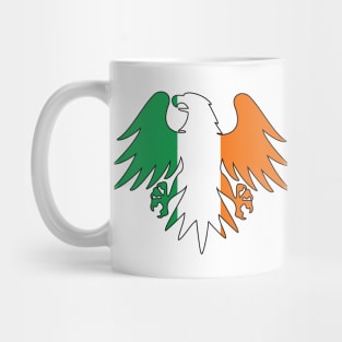 Irish Flag Eagle Mug